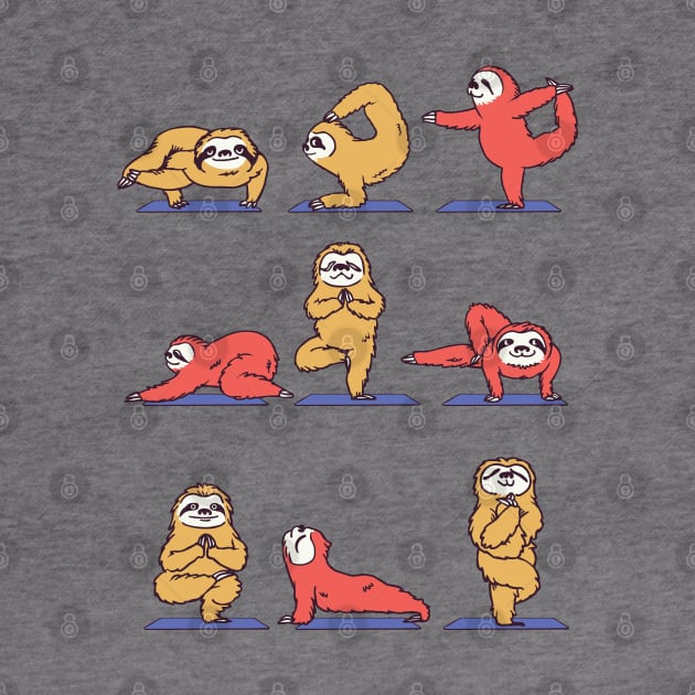 Sloth Yoga by huebucket